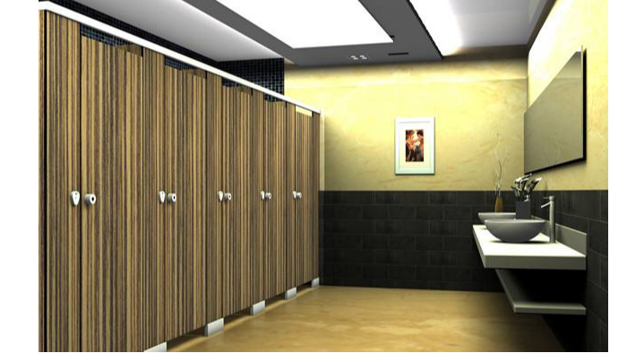 為什么不銹鋼蜂窩板可以成為衛生間隔斷的王者？