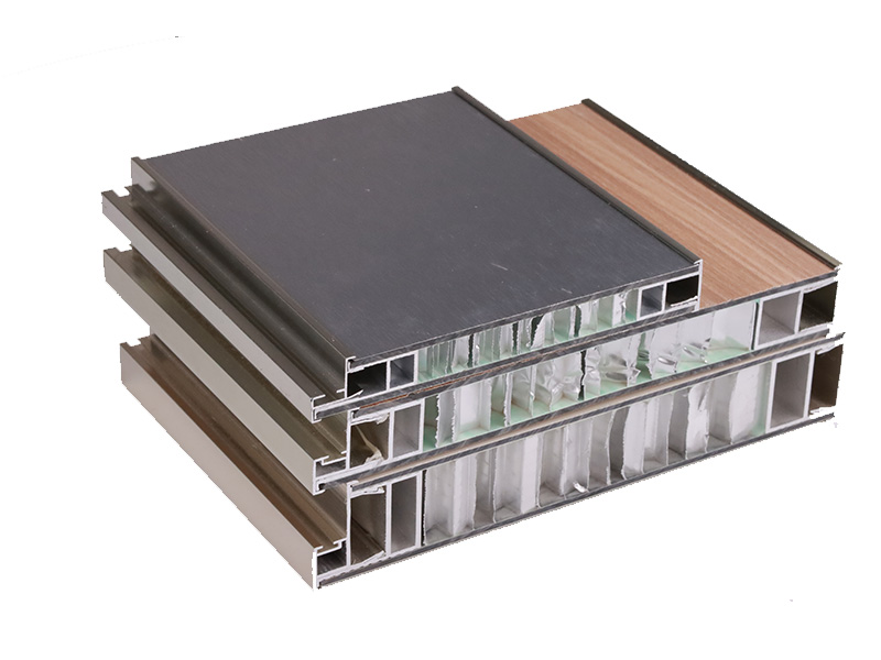 木紋不銹鋼蜂窩板-衛(wèi)生間隔斷